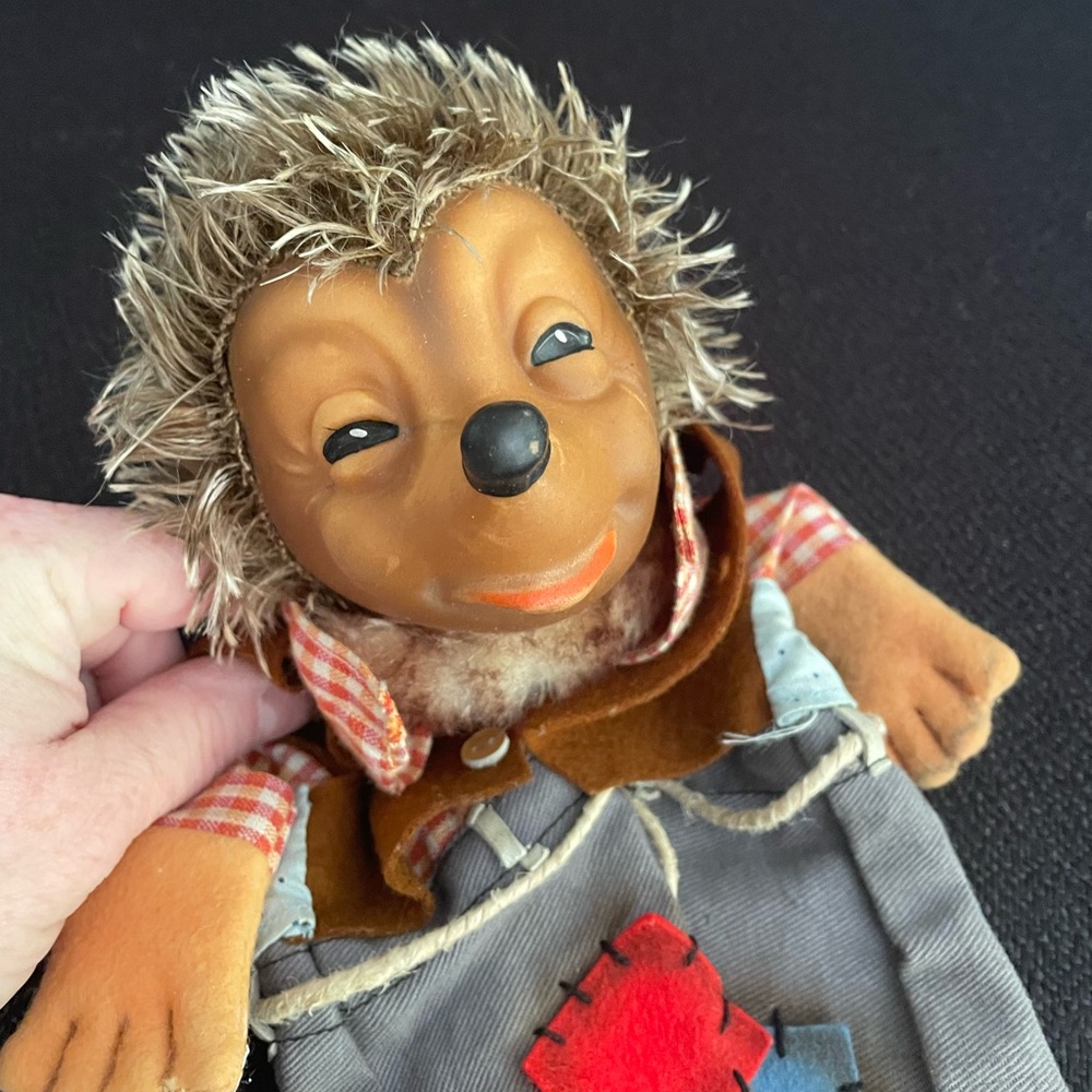VTG Steiff Mecki Hedgehog hand puppet - Picture 4 of 10